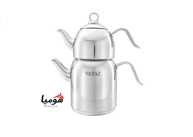 کتری قوری 3.5 لیتر 2417 تمام استیل نزاز