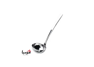 ملاقه سوپ استیل فلورانس براق یک عددی ناب استیل