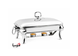 سوفله مستطیل بزرگ نقره ای هومیا مدل ROMA