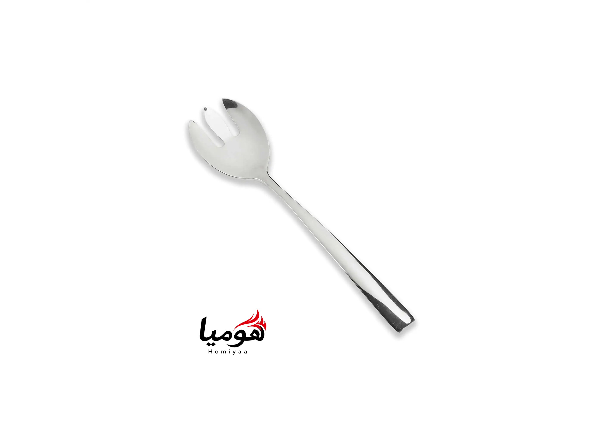 چنگال سالاد استیل فلورانس براق  یک عددی ناب استیل