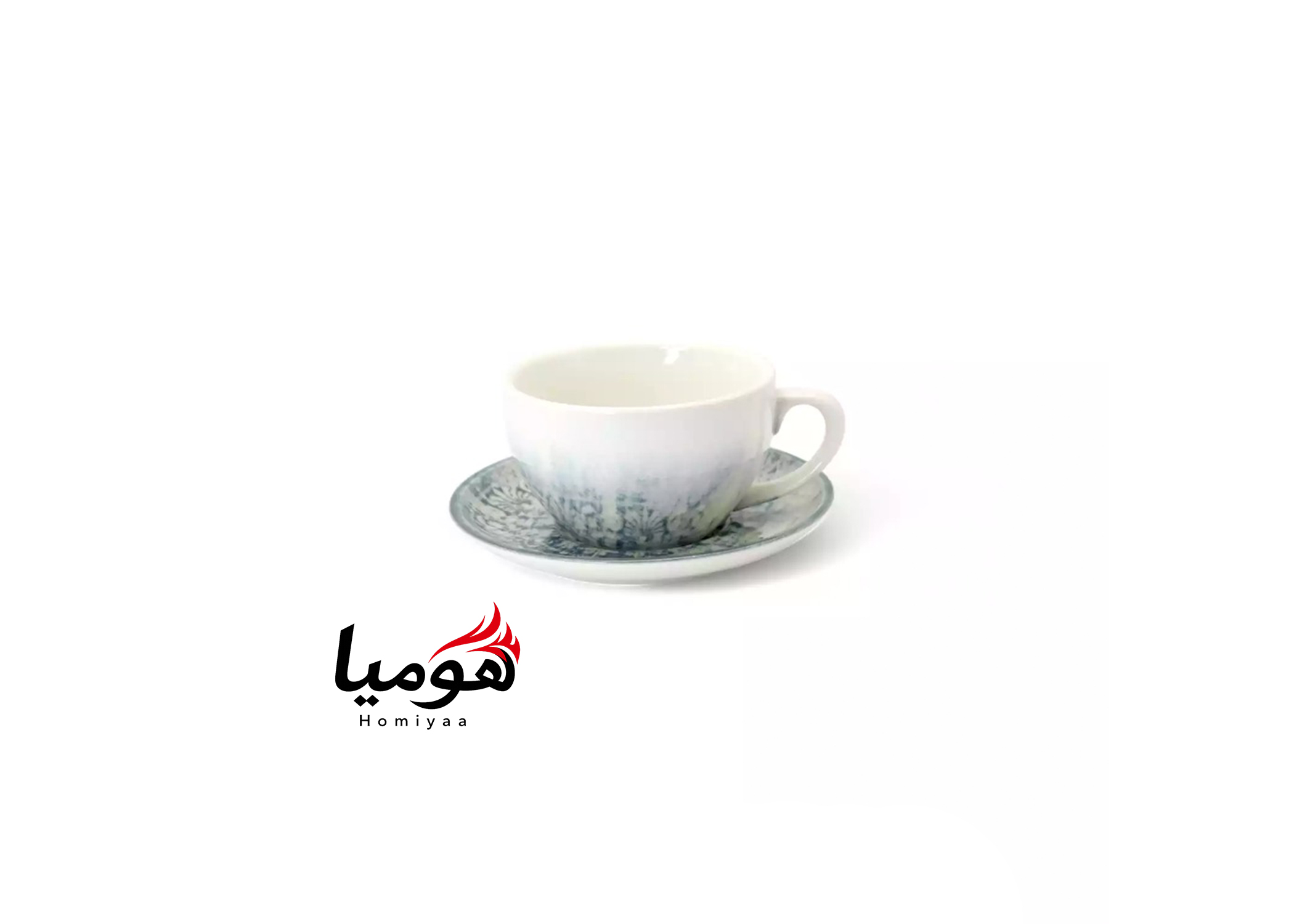 فنجان و نعلبکی لاته سوژیلیت مدل 3704 شش عددی هومیا