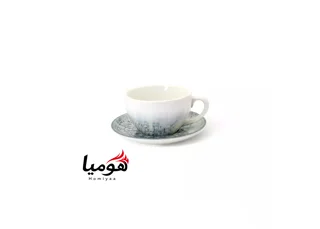 فنجان نعلبکی کاپوچینو سوژیلیت مدل 3704 هومیا
