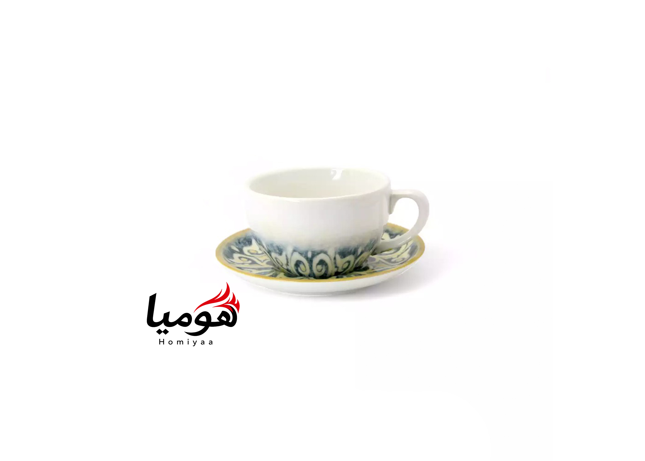فنجان و نعلبکی لاته سوژیلیت مدل 8190 شش عددی هومیا